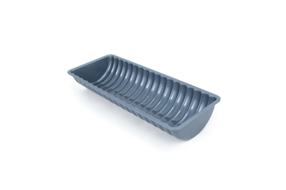 Fox Run Rehrucken almond cake pan from the front, non-stick finish for easy release.