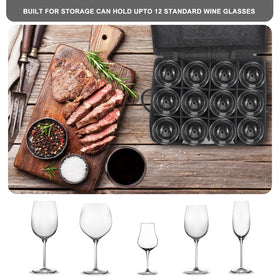 Foyego collapsible storage container installs quickly for fast packing and unpacking.