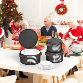 Foyego gift-ready dinnerware storage solution for organized kitchen.
