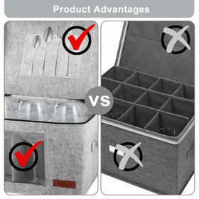 Foyego multi-purpose storage box suitable for mugs, cups, and ornaments.