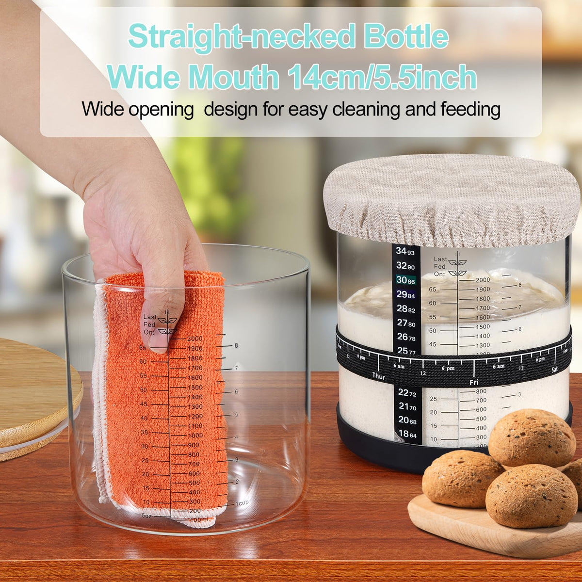 Foyofly breathable cloth cover supports gentle proofing conditions.