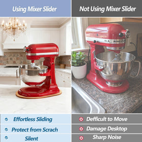 Fracijuy KitchenAid Accessory Slider makes repositioning your mixer easy.