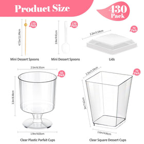 Fracurs 50 stemmed goblets highlight beverages and appetizers with elegant presentation