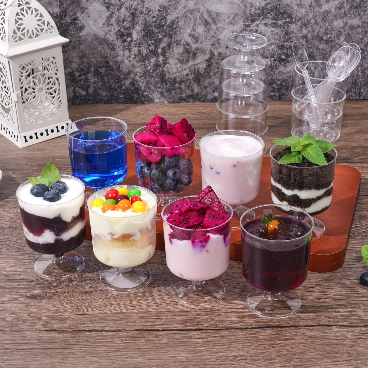 Fracurs included spoons for easy, mess-free serving