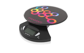 FRAMAR hair color scale top view shows precise measurements for salon tasks