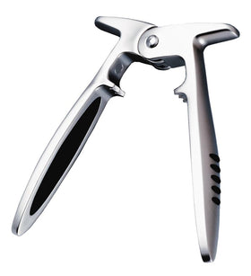 Franmara Champagne Opener 7460 with satin nickel finish for elegant cork removal