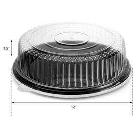 Frcctre clear-dome lid closeup shows a tight seal.