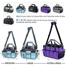 FRECOLSH housekeeping bag organizer provides versatile storage on the job