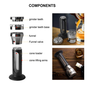 Free Boy 2-In-1 grinder in action with 360-degree grinding.