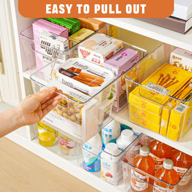 Freebat pantry bin highlights spices and utensils with quick access