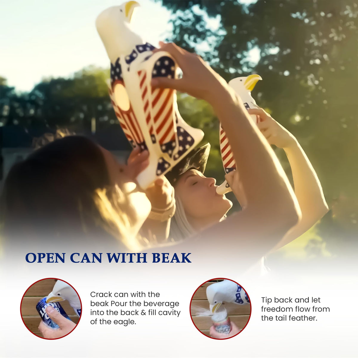 Freedom Funnel easy-clean washable plastic simplifies cleanup after events.