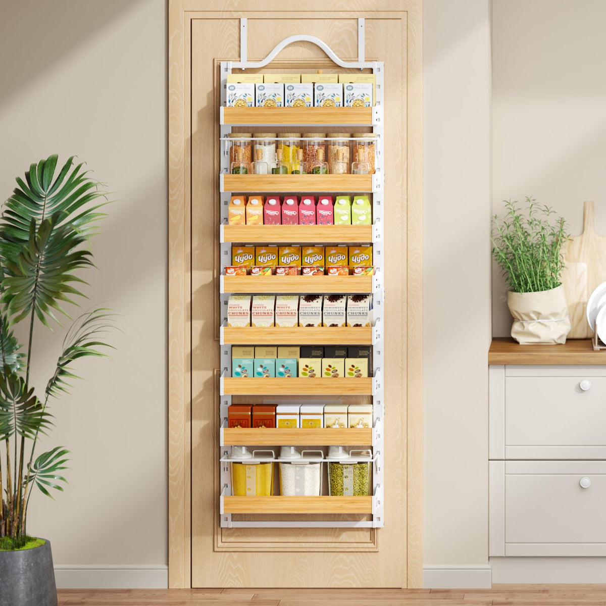 Freexployer 20-pound per basket capacity supports heavier jars.