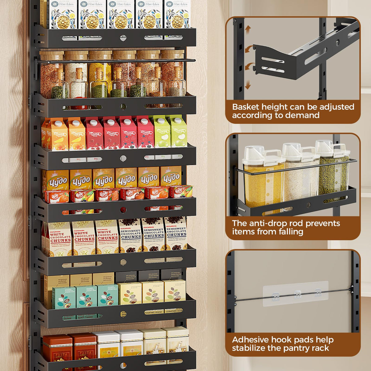 Freexployer easy install design supports door hanging or wall mount setup.