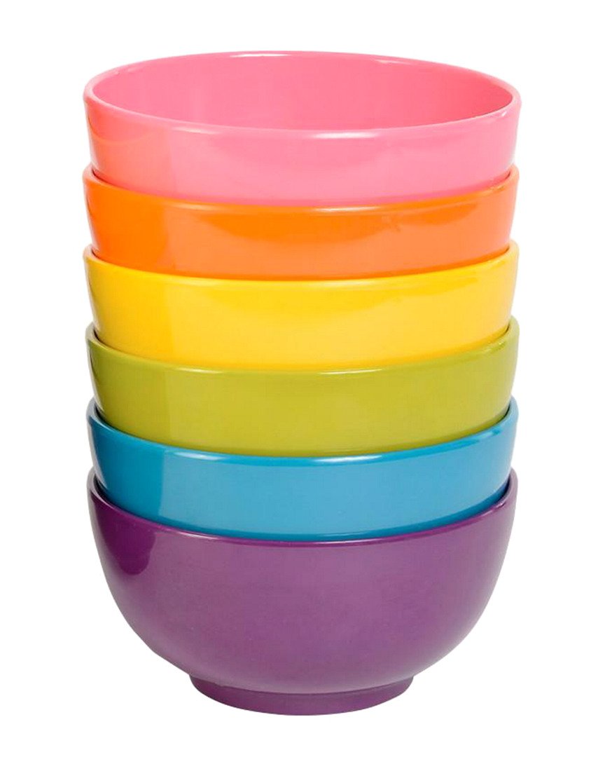 French Bull melamine mini bowl blue for snacks, shatterproof and dishwasher safe