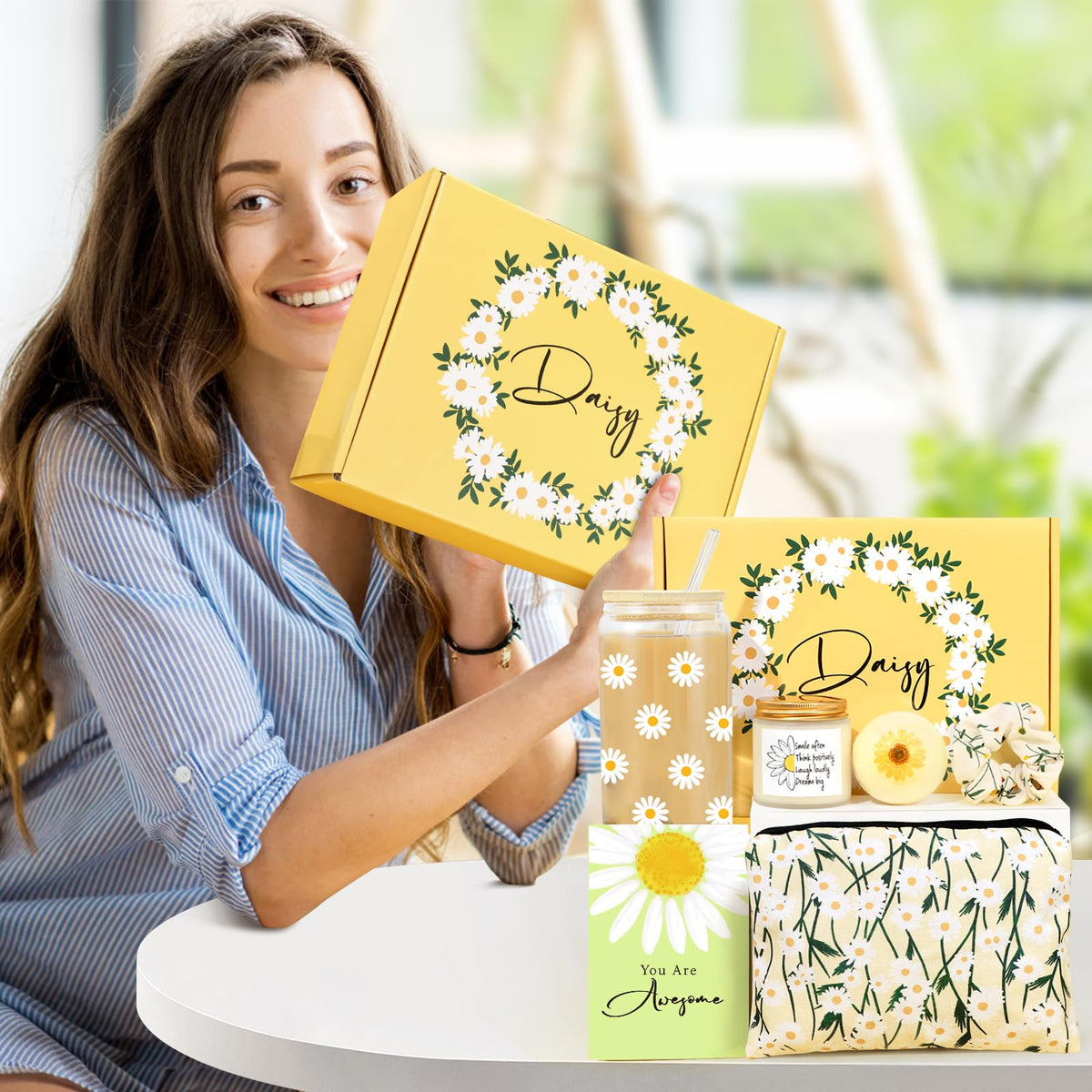 Frerdui Daisy gift box presents a ready-to-gift surprise