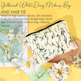 Frerdui daisy-patterned hair tie adds charm to outfits
