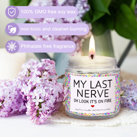Frerdui scented candle 3.53oz for cozy ambiance