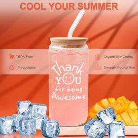 Frerdui temperature-tolerant cup supports hot and cold drinks.