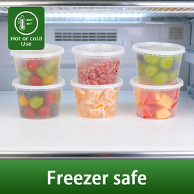Fresh Container 50set leak-resistant lid demonstrates spill-proof storage during travel
