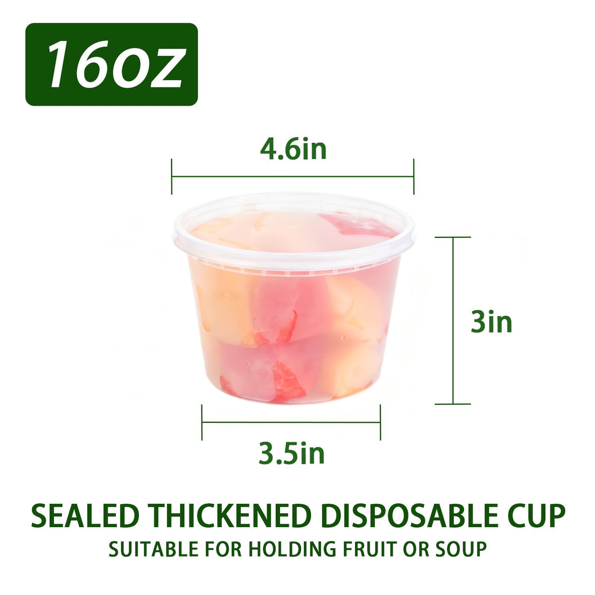 Fresh Container 50set stackable design helps save cabinet and bag space