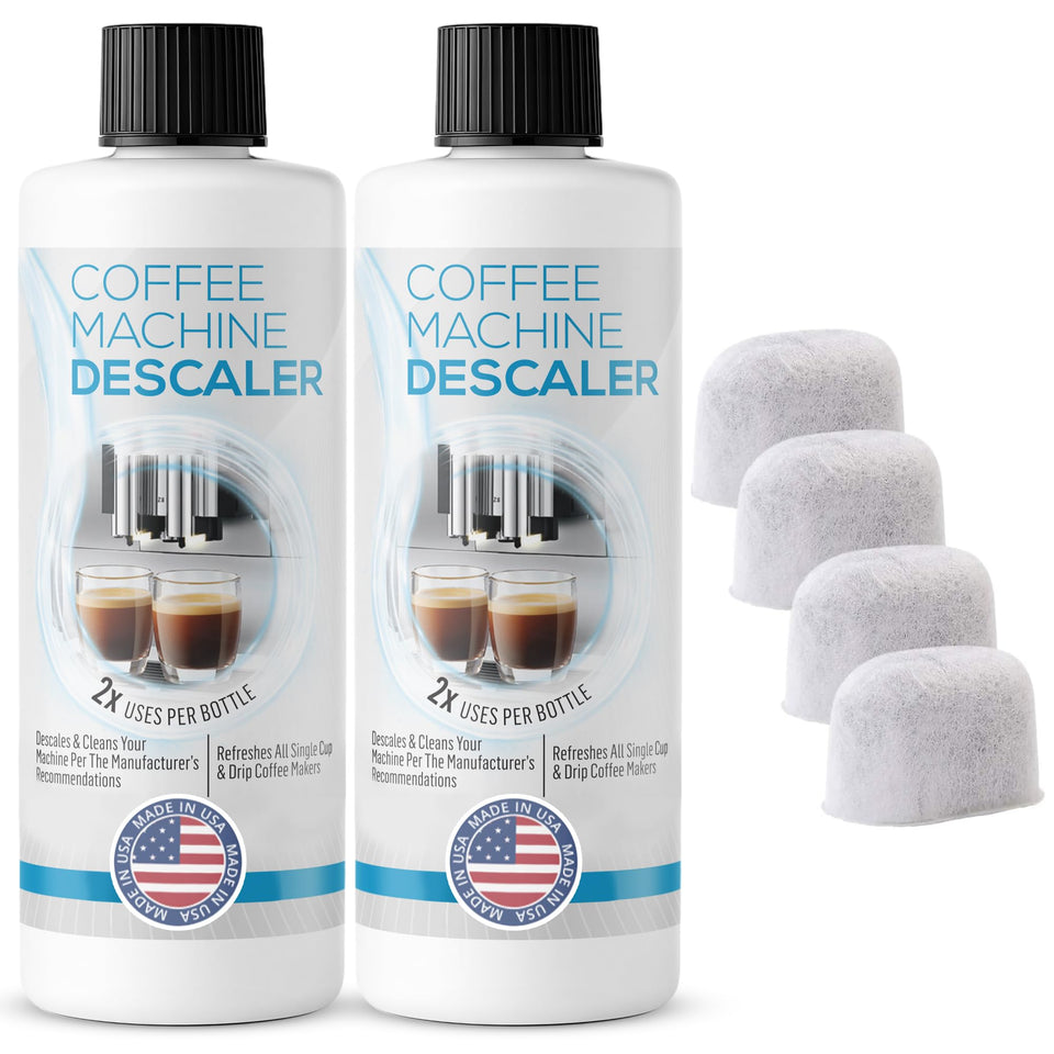 FreshFlow descaler concentrate bottle for universal mineral removal