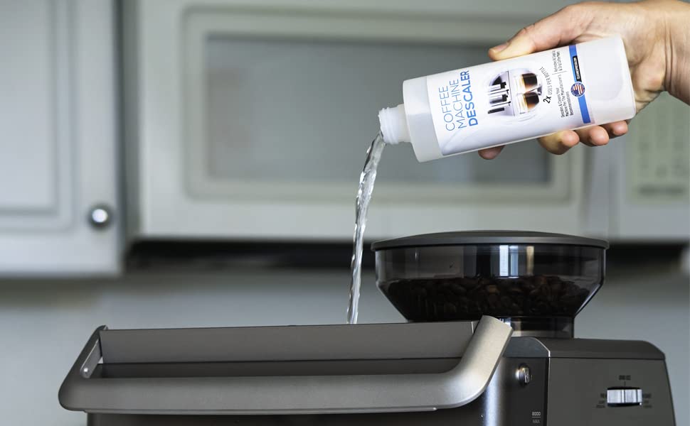 FreshFlow ready to use cleaning kit for daily coffee routine