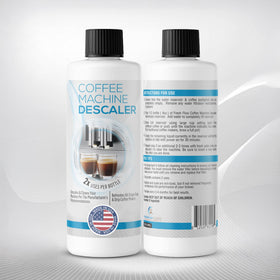 FreshFlow universal-descaler-compatibility image showing support for Keurig, Nespresso and more.