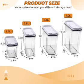 FreshKeeper two-container set includes a cleaning cloth for quick setup.