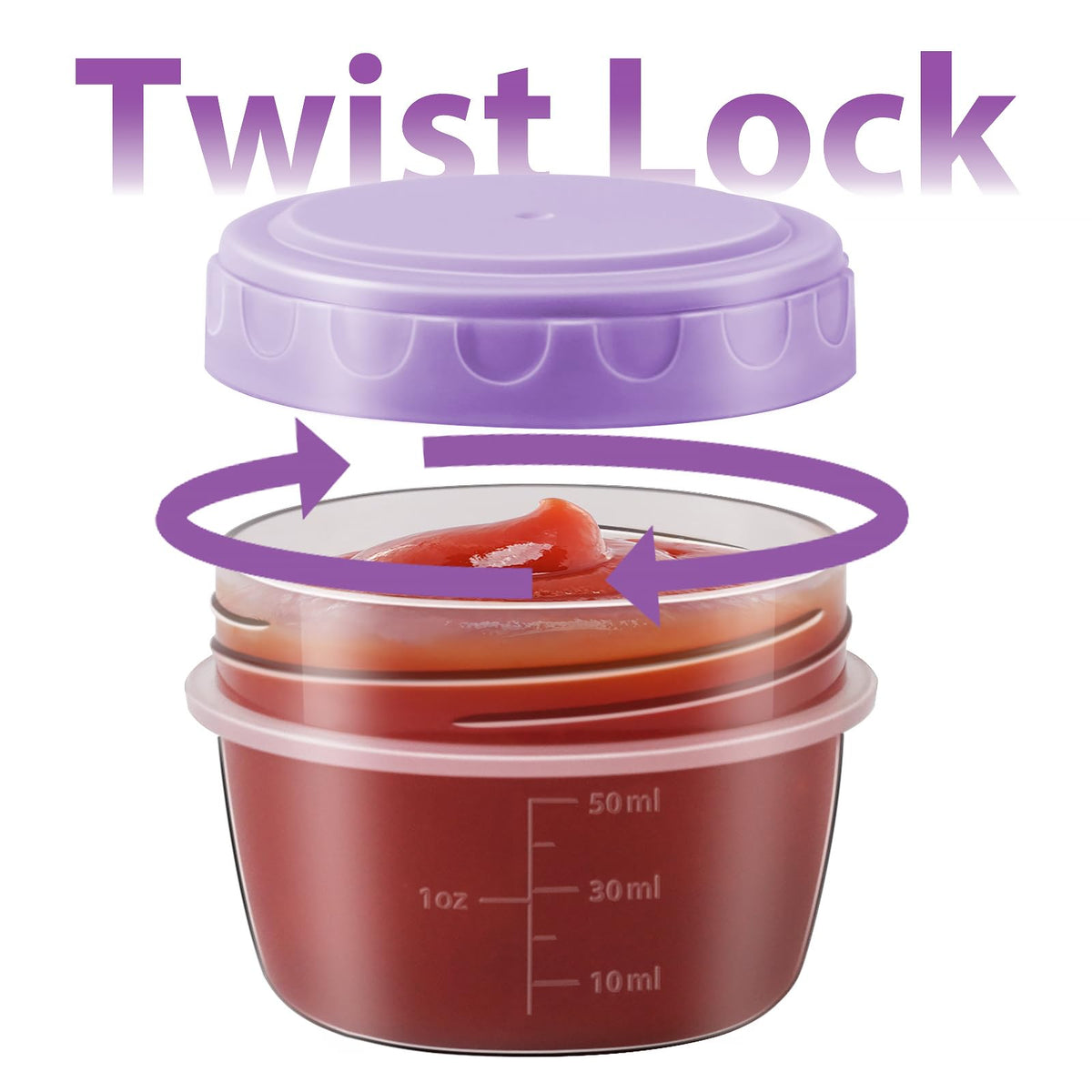 Freshmage 10oz leftover container ready for fridge-to-desk snacking and leftovers.