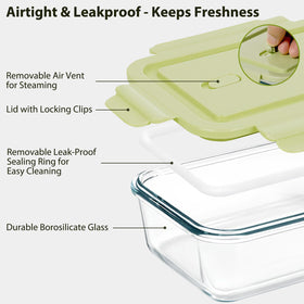 Freshmage air vent lid closeup demonstrating steam release for safer reheating.