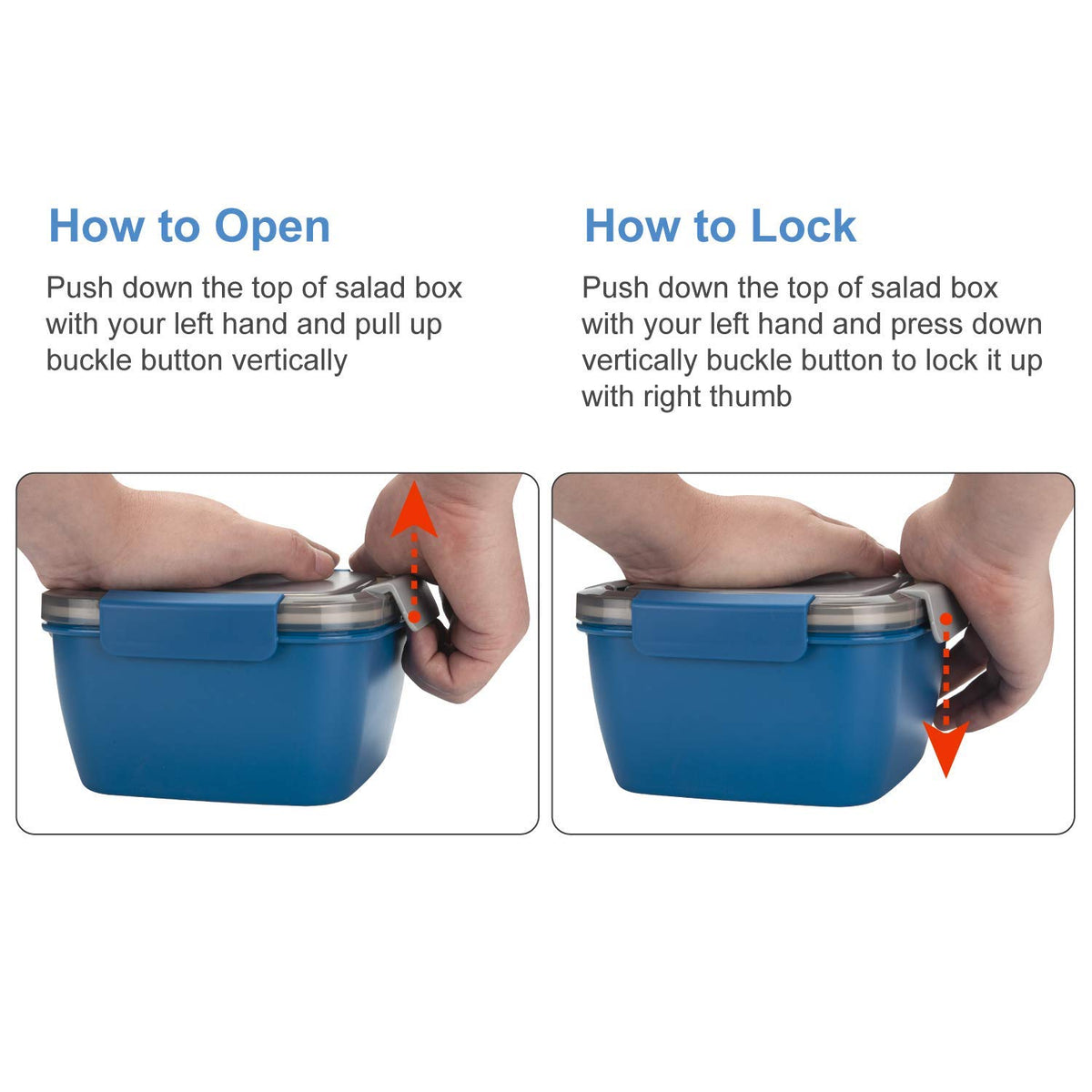 Freshmage compact design fits work, picnic, or travel for easy meals.