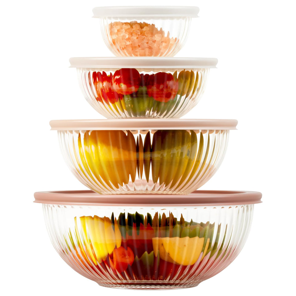 Freshmage 0.2qt glass mixing bowl for precise prep and small batches