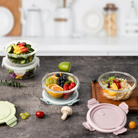 Freshmage odor and stain resistant glass keeps leftovers tasting fresh