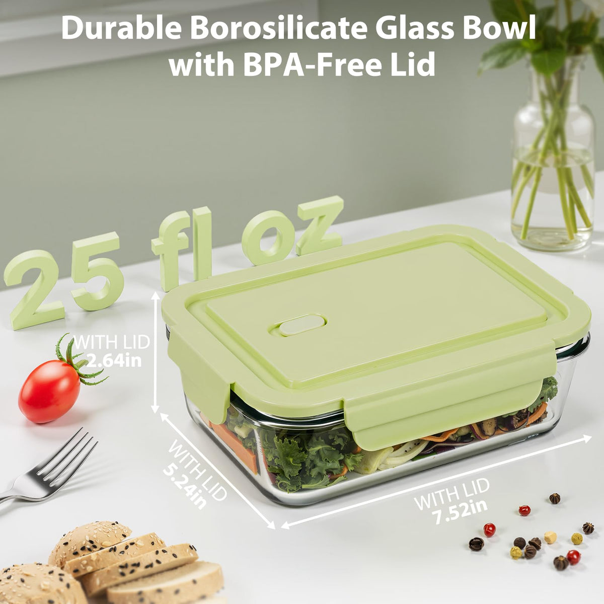 Freshmage oven-to-table versatility lets you bake and serve without transferring.