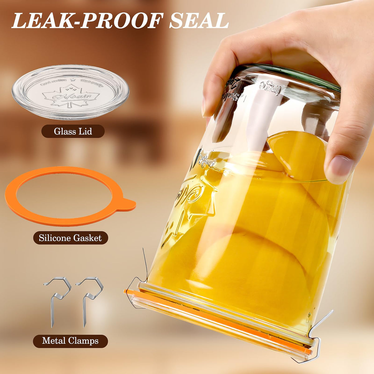 Freshmage plastic lid offers everyday access and quick reseal for snacks.