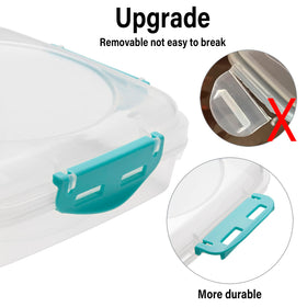 Freshmage airtight seal sandwich container preserves freshness and flavors