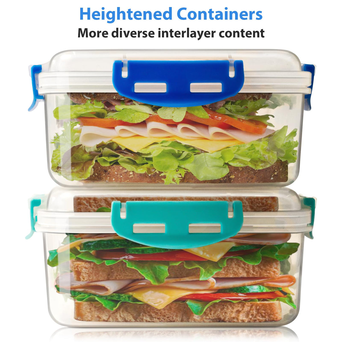 Freshmage BPA-free sandwich container promotes safe, reusable lunch storage