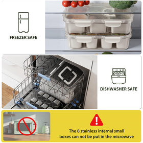 Freshmage Snackle Box uses durable materials for daily use.