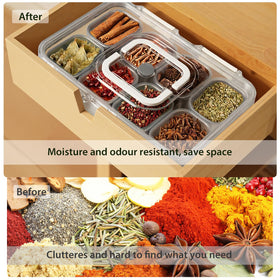 Freshmage Snackle Box is reusable and eco-friendly for organized storage.