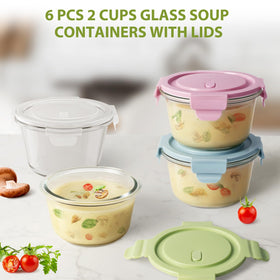 Freshmage soup and leftovers storage keeps portions fresh and ready-to-go.