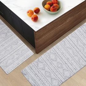 FRESHMINT anti-fatigue cushion kitchen mat providing soft support for long cooking sessions.