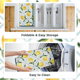 FreshMint kitchen counter protector mat shields surfaces under small appliances