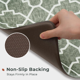 Freshmint easy-clean surface wipes down quickly after meal prep