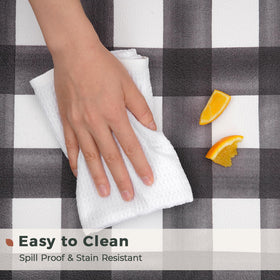 FRESHMINT non-slip backing keeps mat securely in place on most floors.