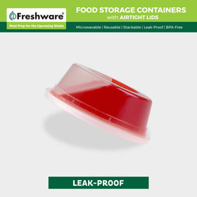 Freshware 240-set 8oz deli container meal-prep portion control for easy dieting