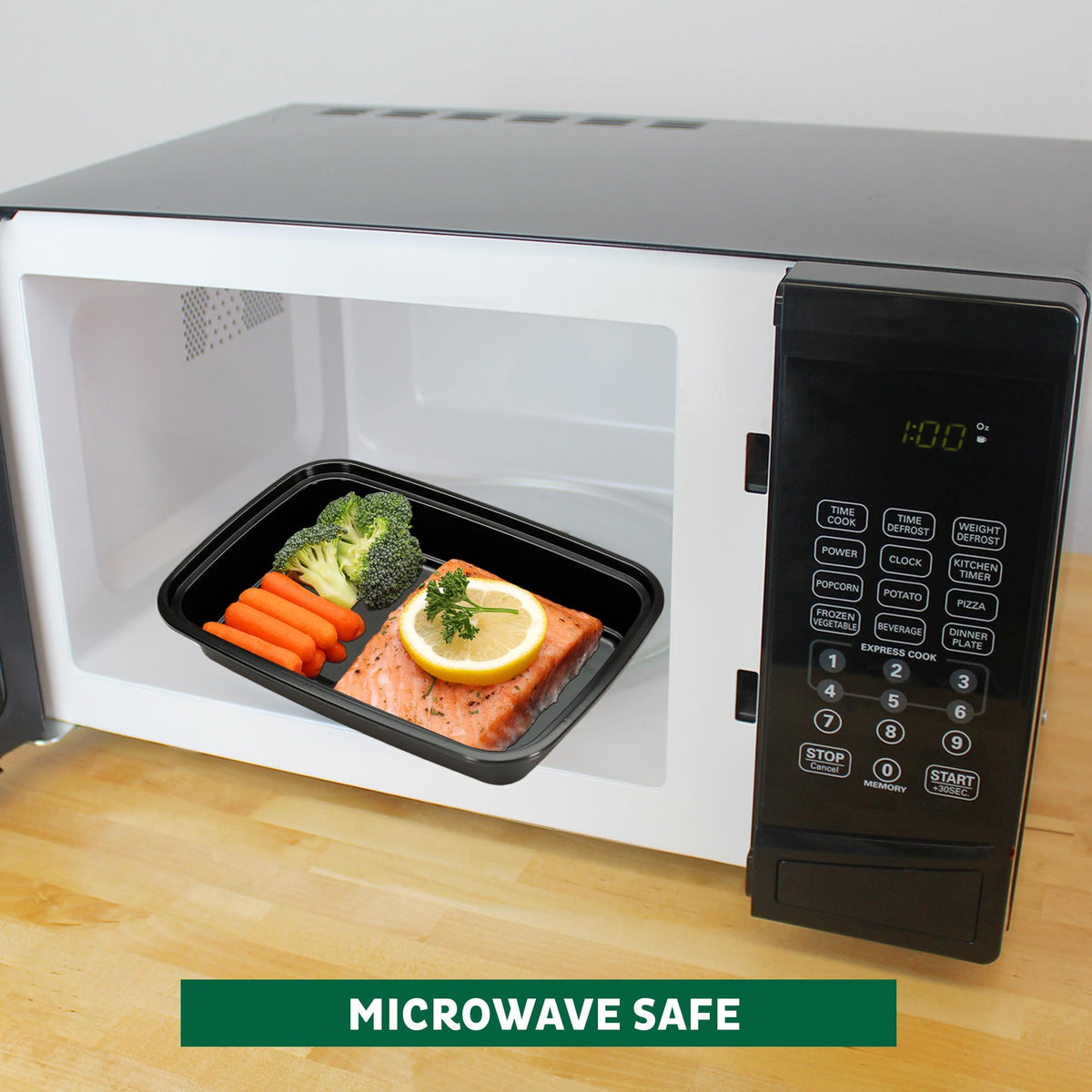 Freshware bento box microwave-safe design for hot meals on the go