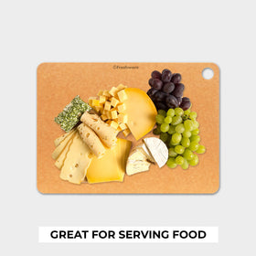 Freshware large 15x11.25 cutting board ideal for bigger recipes.
