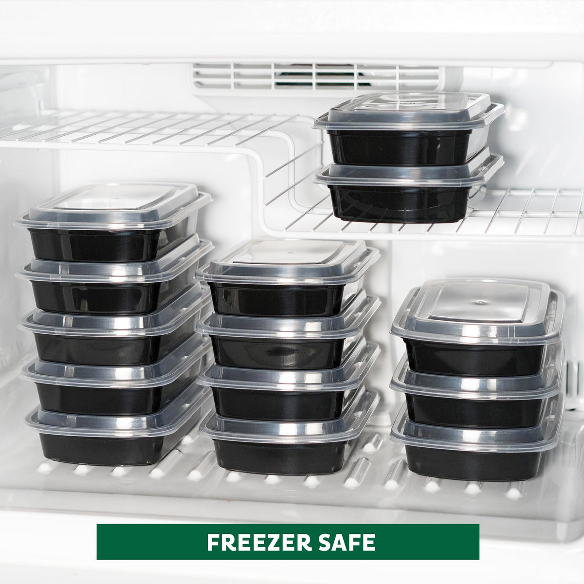 Freshware dishwasher-safe food storage container for easy cleanup