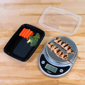 Freshware dishwasher-safe storage makes cleanup quick after meals.