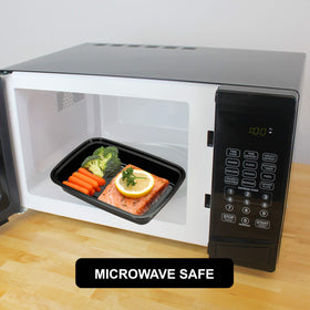 Freshware freezer-safe meal prep box preserves flavors when freezing ahead.